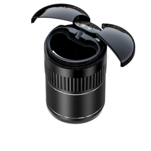 new car smart ashtray automatic infrared sensor usb rechargeable removable smokeless metal inner ashtray with cover smoking gift
