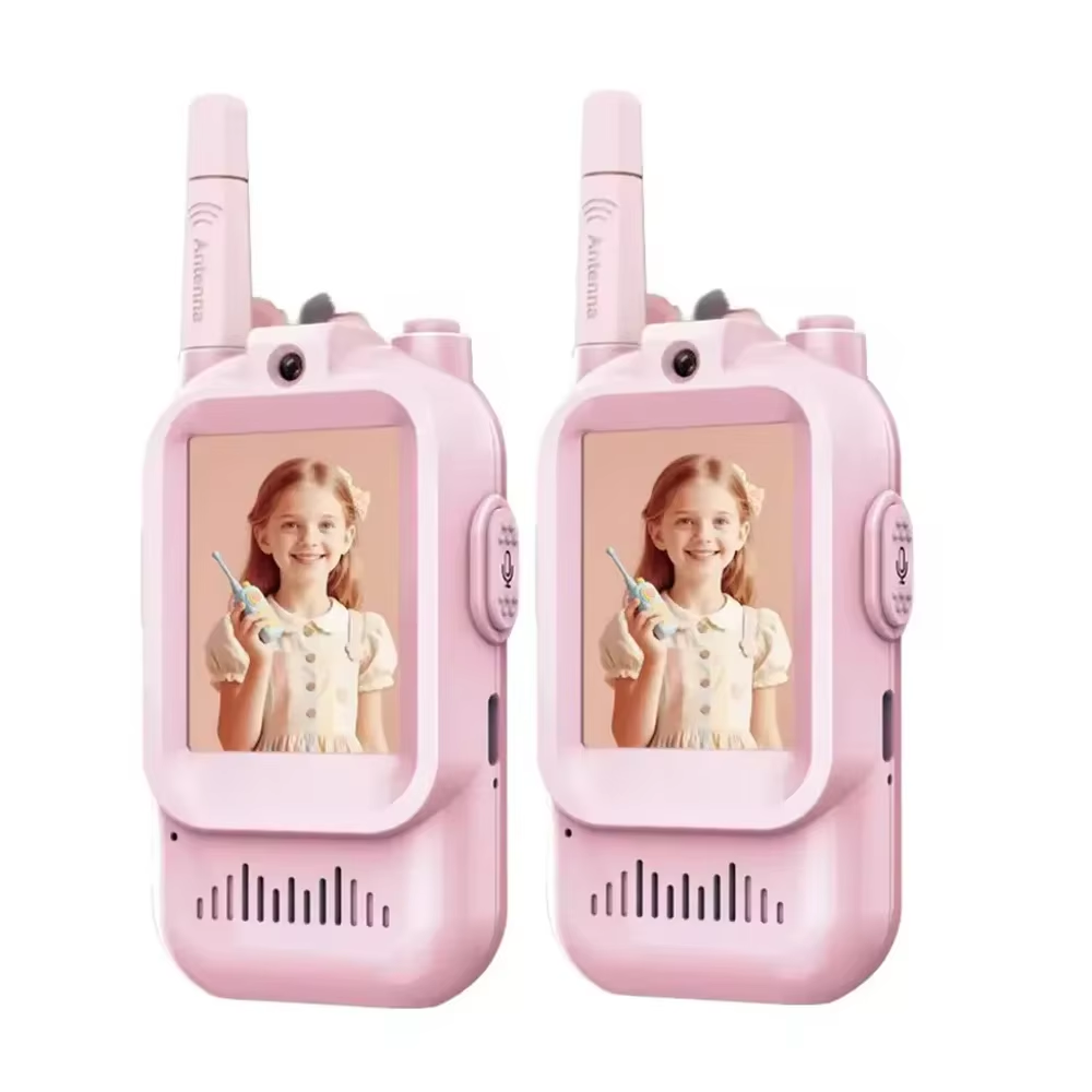 2pcs video walkie talkies for kids rechargeable toddler toys for indoor camping travel birthday gfits for kids ages 3 12 2pcs video walkie talkies for kids rechargeable toddler toys for indoor camping travel birthday gfits for kids ages 3 12