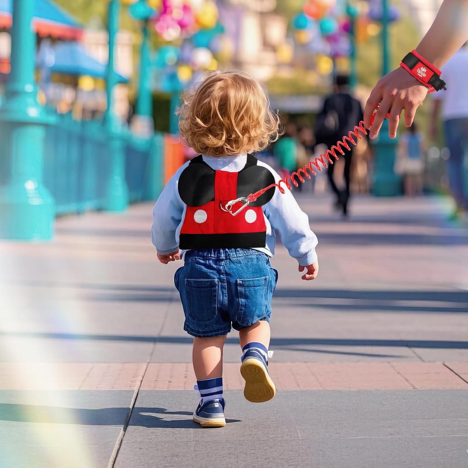 toddler walking safety harness with leash mickey design toddler walking safety harness with leash mickey design