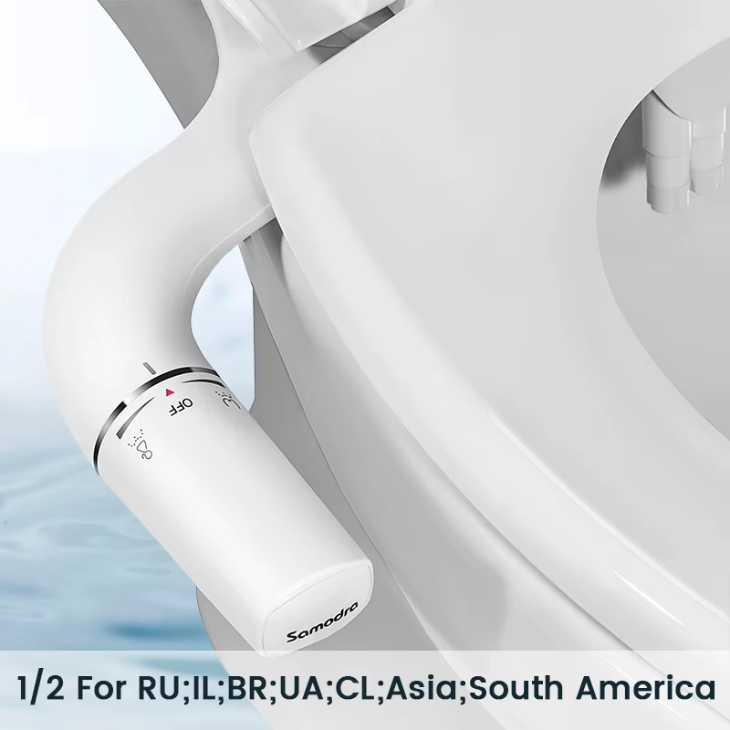 ultra slim dual nozzle bidet attachment for toilet seat with adjustable water pressure non electric design ultra slim dual nozzle bidet attachment for toilet seat with adjustable water pressure non electric design