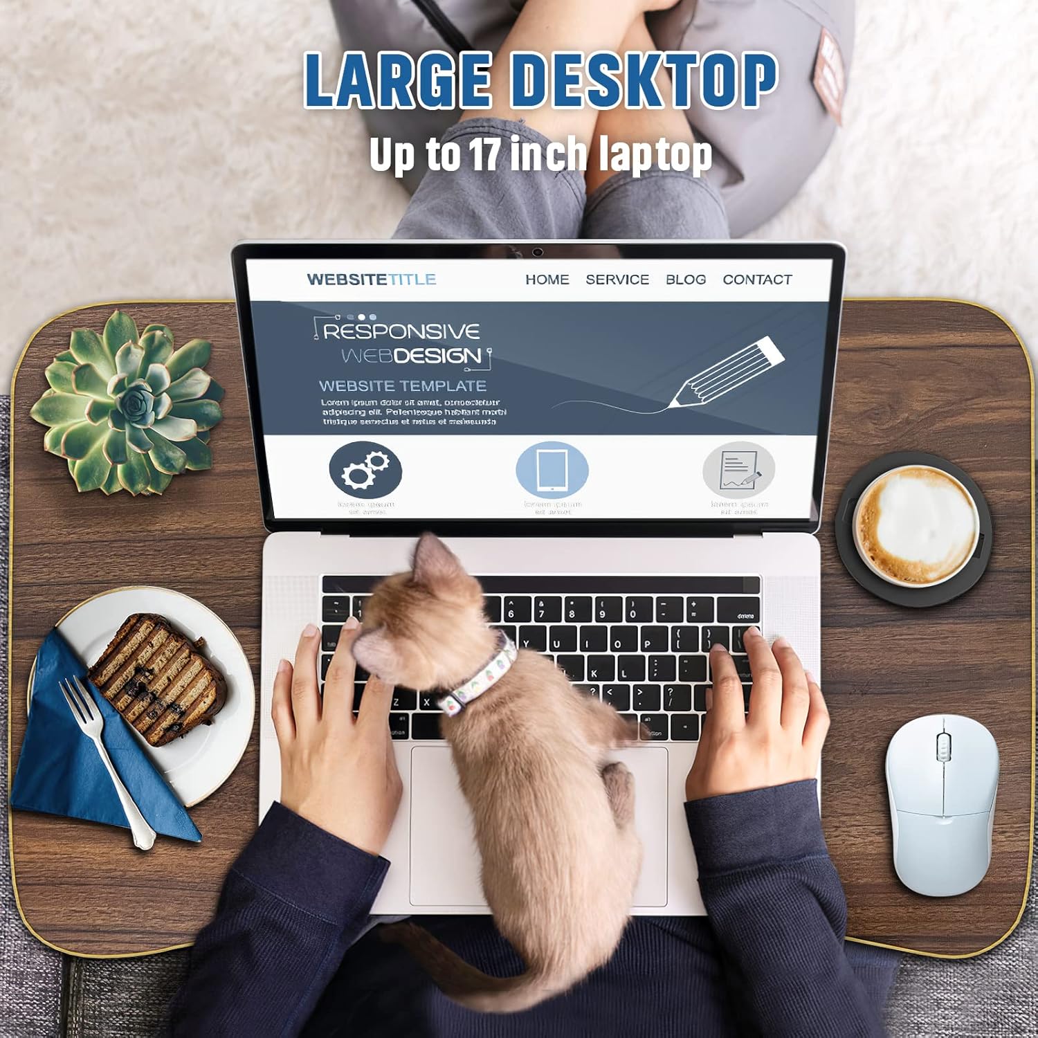portable foldable laptop bed desk with storage drawer and cup holder lap desk laptop stand tray table for eating, reading and working portable foldable laptop bed desk with storage drawer and cup holder lap desk laptop stand tray table for eating, reading and working