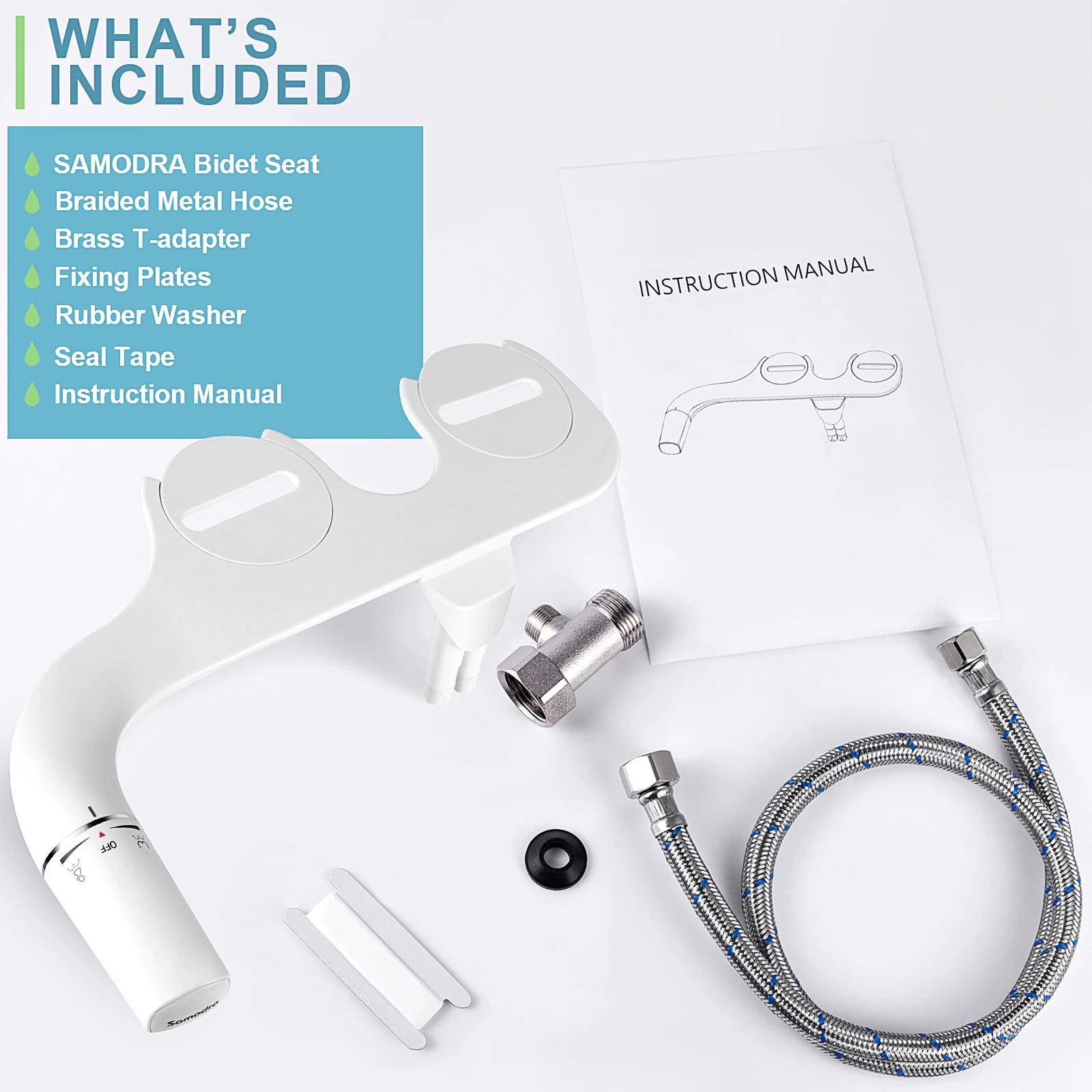 ultra slim dual nozzle bidet attachment for toilet seat with adjustable water pressure non electric design ultra slim dual nozzle bidet attachment for toilet seat with adjustable water pressure non electric design