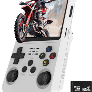 New Arrivals r36s retro game console handheld video arkos 2.0 system 3.5 inch single card portable pocket video player 64gb 128gb 20000 games